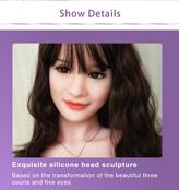SN-166CM Real Tpe Cheap Silicone woman Adult Love Sex Dolls For Men produced by AUTOMATIC WOMAN